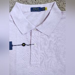 Polo Ralph Lauren men's Pink Cotton Pullover Shirt Short Sleeve Size 4XB